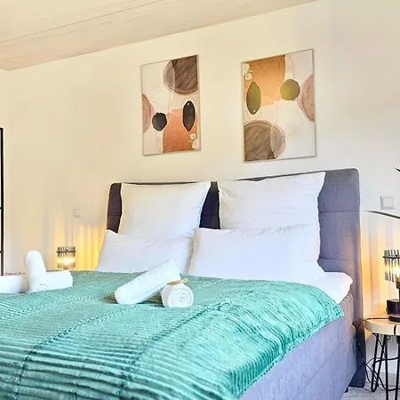 Design-apartment I Klimaanlage I Balkon I Boxspring I Nespresso Apartment